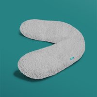 Body Support Pillow - Grey Sherpa