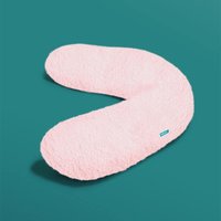 Pregnancy Body Pillow - Pink Sherpa
