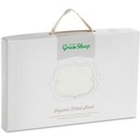Organic Jersey Crib Fitted Sheet 35 x 80 cm - White