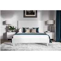 Stockbridge Double Bed White 5 x 7ft