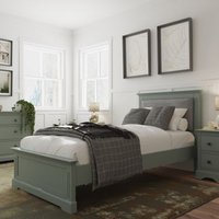 Banbury Single Bed Pine Green 3 x 7ft