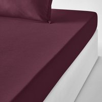 Best Quality Plain 100% Cotton Percale 200 Thread Count Fitted Sheet