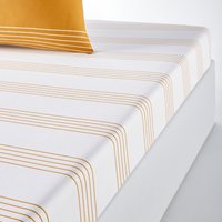 Horizon Striped 100% Cotton Fitted Sheet