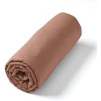 100% Organic Washed Cotton Muslin 400 Thread Count Fitted Sheet