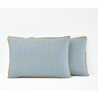 Teyben Floral Tile 100% Cotton Pillowcase