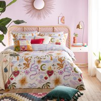 Alchemy Abstract Duvet Cover Set Multicolour, Multicolour / King