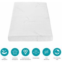 Tutti Bambini Eco Fibre Deluxe Cot Bed Mattress (70 X 140 Cm)