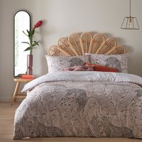 Aurora Botanical Duvet Cover Set Blush, Blush / Single