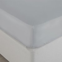 Bamboo 200 Thread Count Fitted Bed Sheet Light Dove Grey, Light Dove Grey / Single