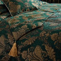 Shiraz Traditional Jacquard Bed Runner Emerald