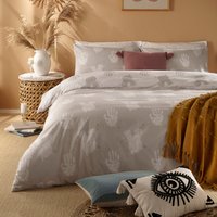 Be Kind Duvet Cover Set Grey, Grey / Double