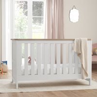 Tutti Bambini Verona Cot Bed  - White & Oak