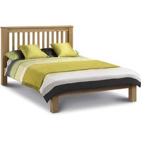 Amsterdam - King Size Low Foot End Solid Oak Wooden Bed Frame - 5ft - Happy Beds