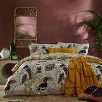 Tocorico Toucan Exotic Duvet Cover Set Natural, Natural / Double