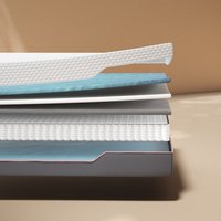 Atlas - Double - Hybrid Pro 1000 Pocket Spring Foam Mattress - Fabric/Foam - 4ft6 - Happy Beds