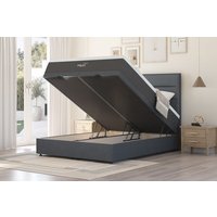 ?MLILY�? Polar 1800 Cool Gel Hybrid Mattress + Ottoman Divan Bed, Marine, End Ottoman, King Size