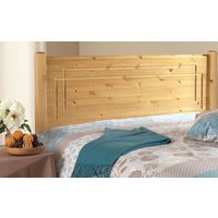 Friendship Mill Vegas Solid Pine Wooden Headboard, Single