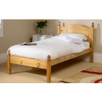 Friendship Mill Orlando Wooden Bed Frame, Small Double, 2 Drawers, Low Foot End